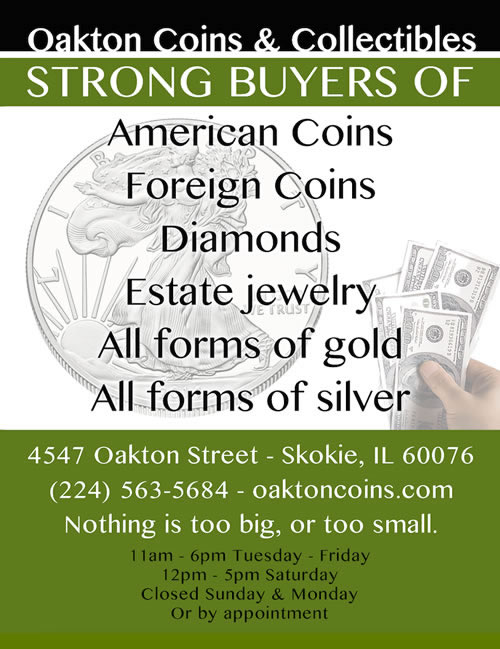 Sell Coins Morton Grove