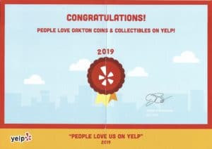 People love us on Yelp 2019