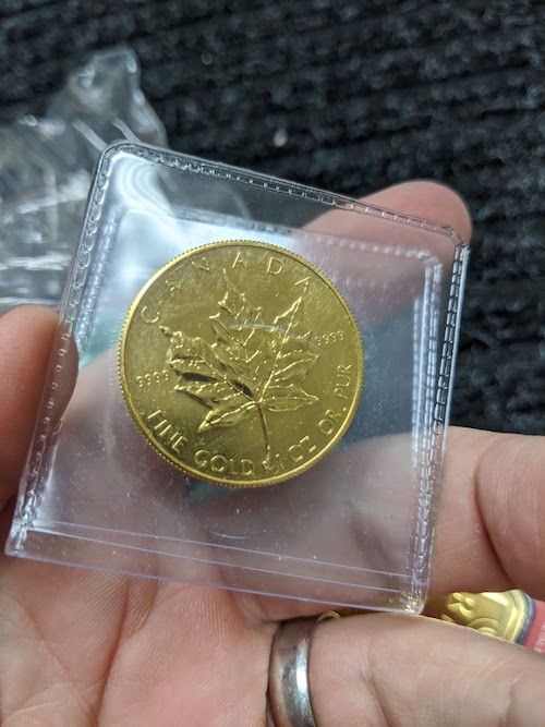 gold ounce Canada