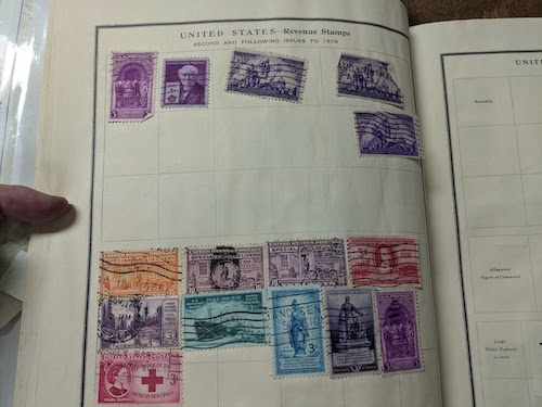 stamp book