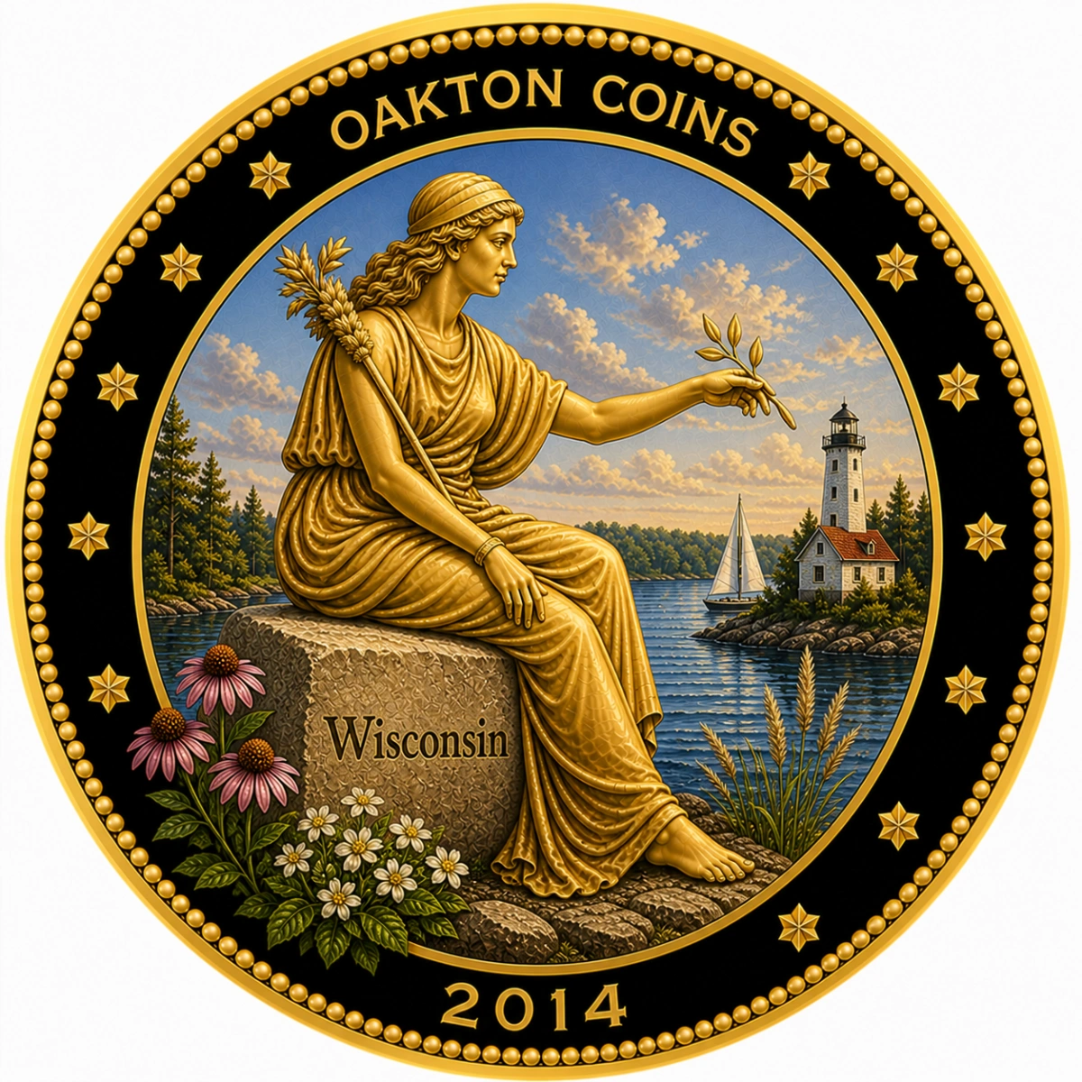 Wisconsin coin buyers from Wisconsin selling coins gold and silver to Oakton Coins in Skokie Illinois