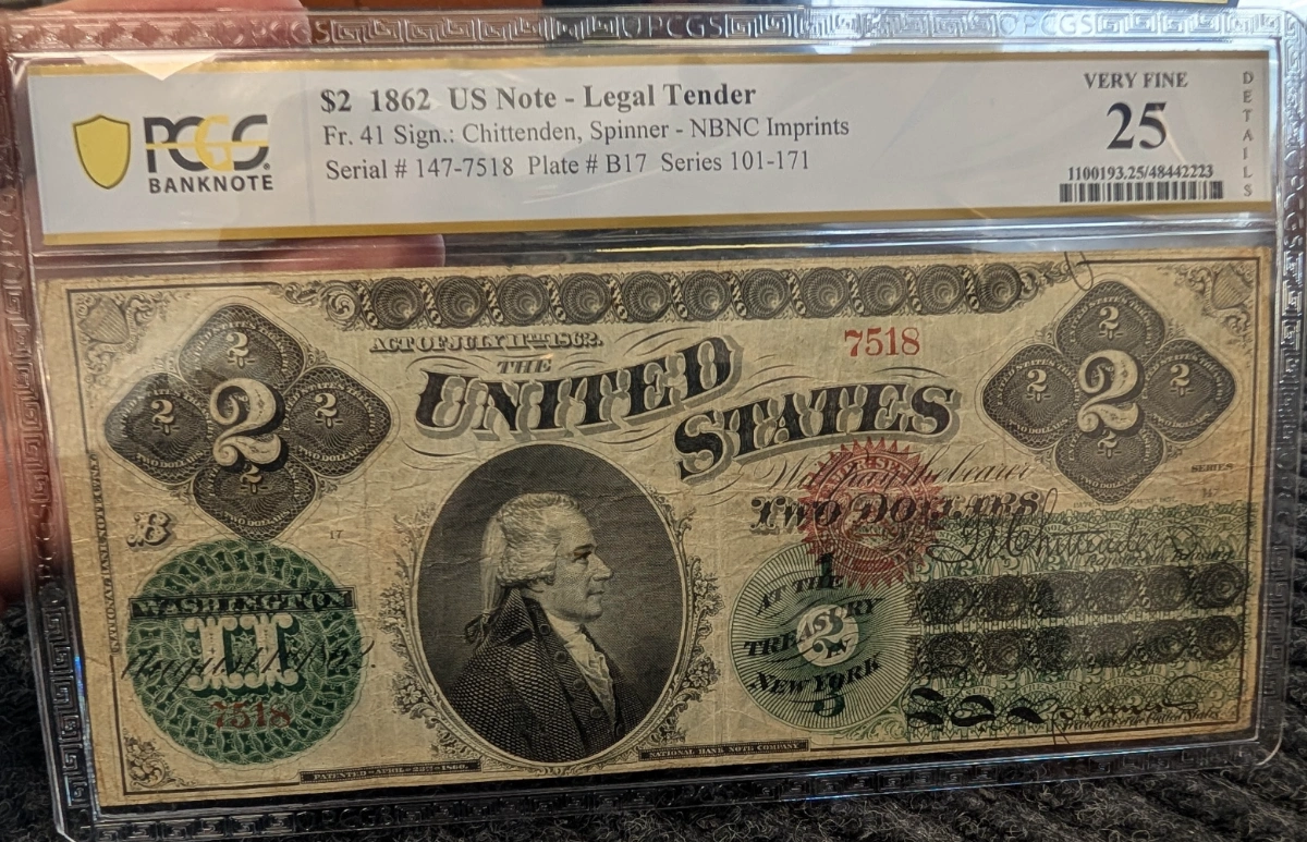 2 dollar bill