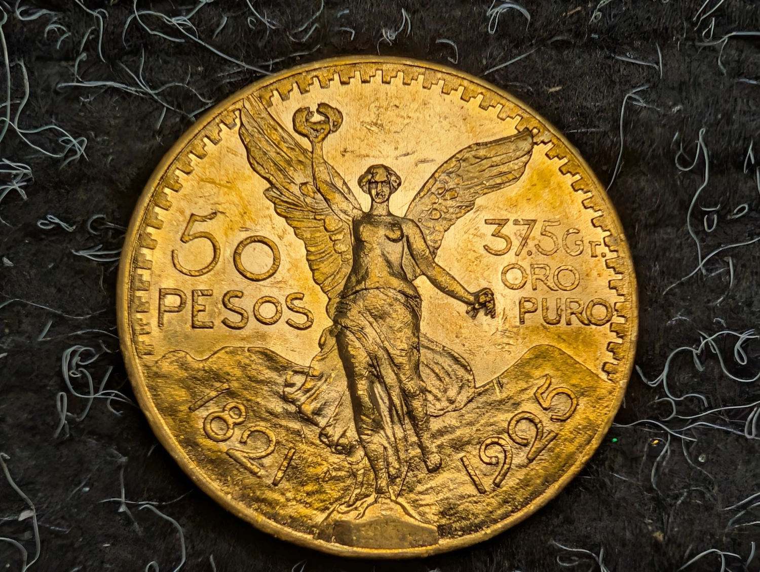 Mexican 50 peso gold coin