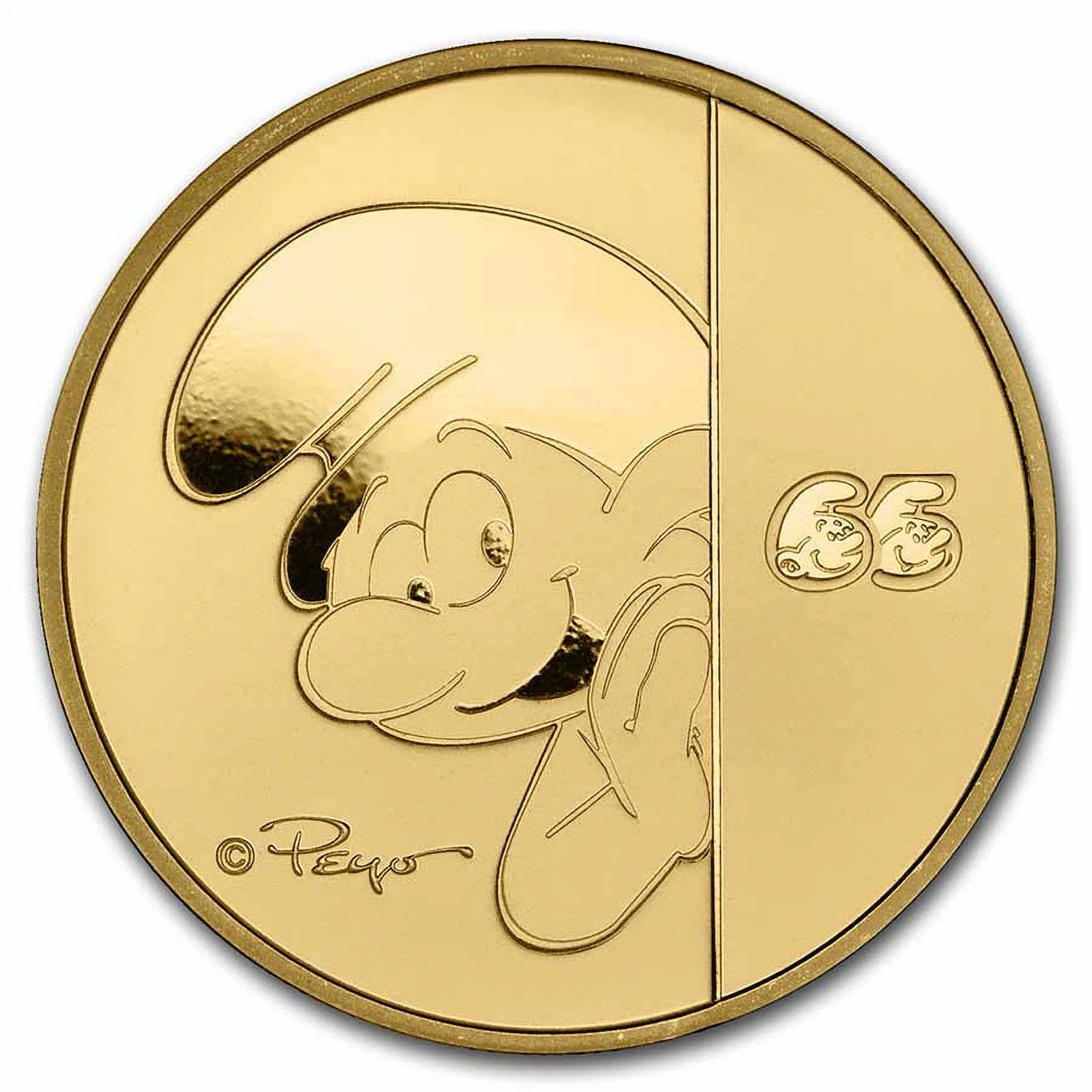 smurf gold coin